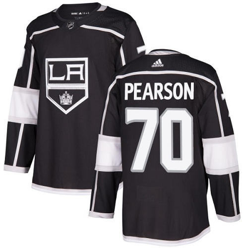 Adidas Men Los Angeles Kings 70 Tanner Pearson Black Home Authentic Stitched NHL Jersey